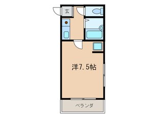 オリエンタル原町別院の物件間取画像